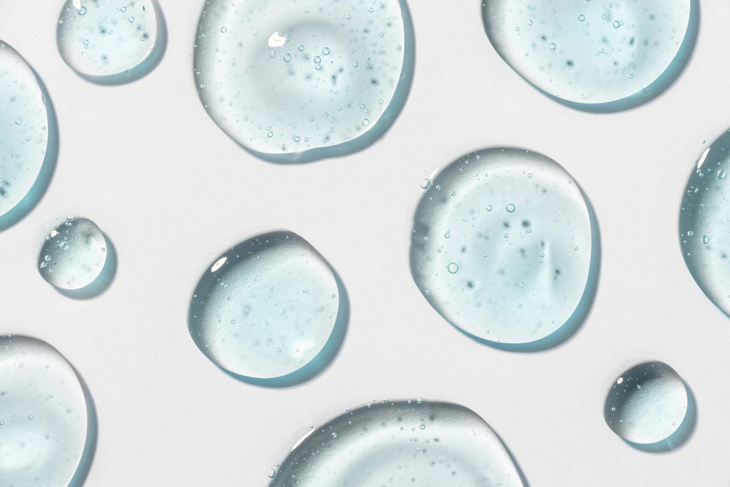 Resurrect Your Radiance: The Simple Science of Cellular Rebirth. Top View Hydro Alcoholic Gel Drops Scaled