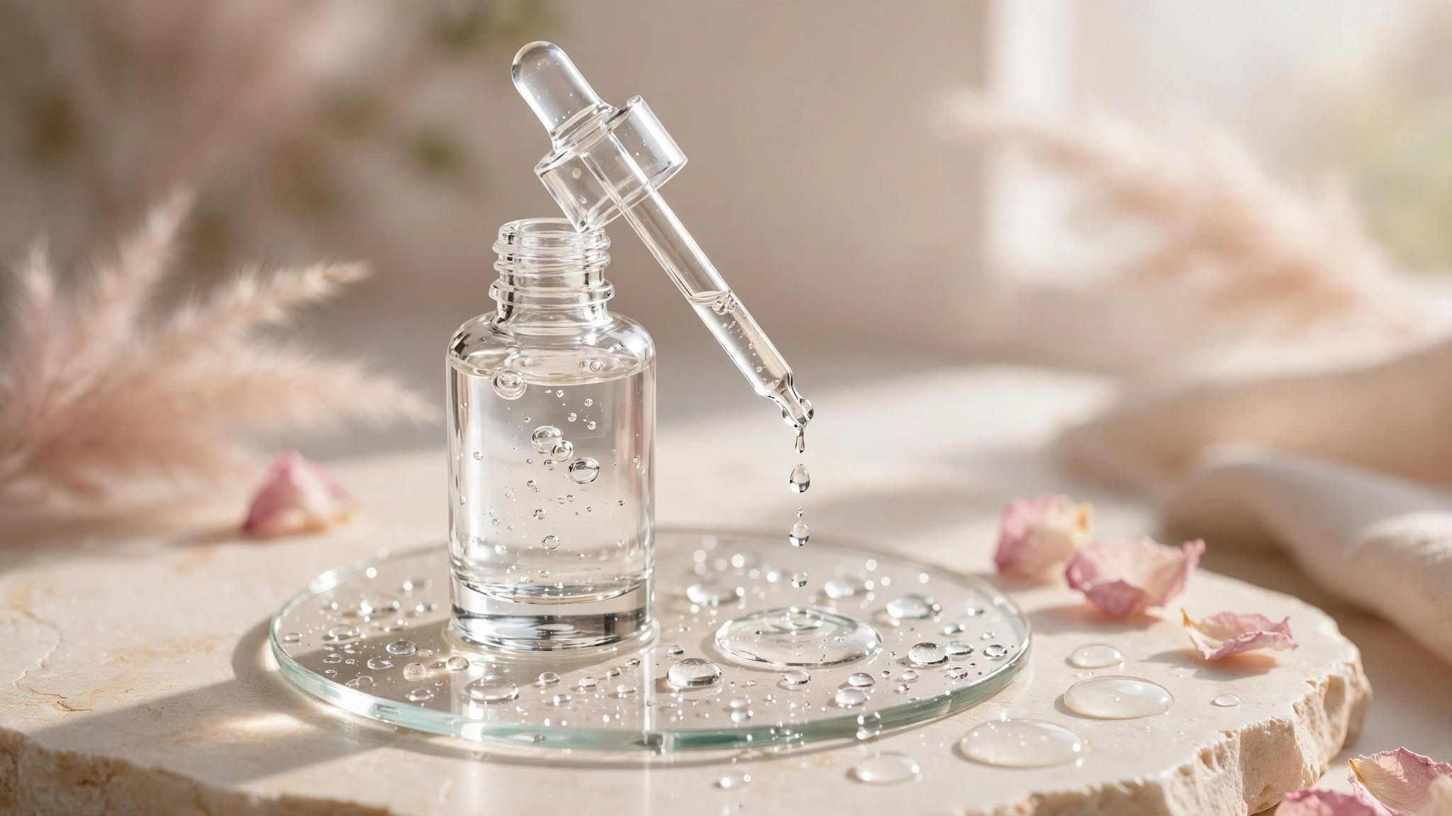 The Secret Science of Your Glow: Professional Skin Biology Research Hyaluronic acid serum for skin hydration